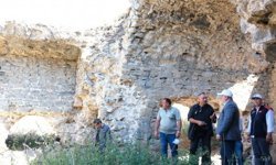 Kalehisar'da gün yüzüne çıkarılan Selçuklu tarihine belediyeden destek