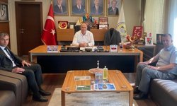 Mal Müdürü Dinke’den Başkan Arslan’a ziyaret