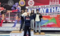 Alaca'da Muay Thai de büyük başarı