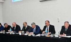 Emrullah Şahin, İlçe Millî Eğitim Müdürleri toplantısına katıldı