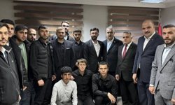 Ahlatcı ve Alar Alaca’da ziyaretlerde bulundu