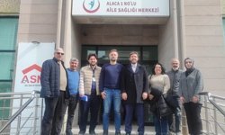 Alaca’da aile sağlığı merkezlerinde denetim ve değerlendirme yapıldı