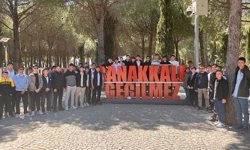 Alacalı gençeler Çanakkale ruhunu yerinde yaşadı