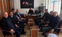 AK Parti Alaca İlçe Başkanı Mücahit Gürsoy’dan Ziraat Odası’na ziyaret