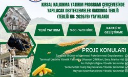 Alaca TSO’dan hibe desteği uyarısı