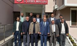 Alaca heyetinden Başkan Bıyık’a hayırlı olsun ziyareti