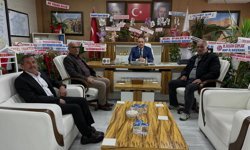 Şehit aileleri ve gazilerden Başkan Bıyık’a ziyaret