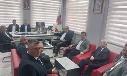 ÇESOB Başkanı Recep Gür’den Mustafa Erbaş'a ziyaret