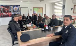 Muhtarlardan polise anlamlı ziyaret