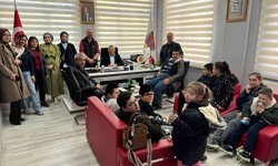 Başkan Erbaş, özel öğrencileri ağırladı