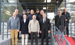 Vali Çalgan, Alaca’da sosyal tesiste ağırlandı