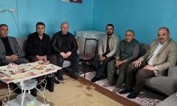 AK Parti Alaca teşkilatından Kıbrıs gazisine ziyaret