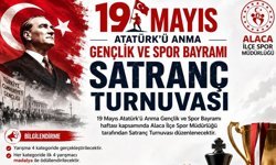 Alaca’da 19 Mayıs’a özel satranç turnuvası düzenlenecek