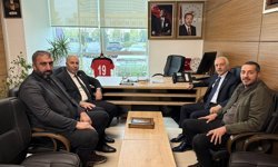 Alaca heyeti Bakanlıkta ağırlandı