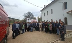CHP heyeti Büyükkeşlik Köyü’nde yağmur duasına katıldı