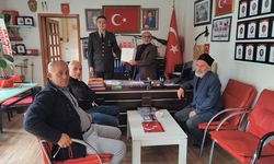 Alaca’da şehit aileleri ve gaziler derneğine ziyaret