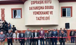 Çopraşık Köyü’ne yemekhane ve taziye evi