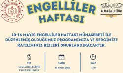 Alaca’da Engelliler Haftası programı düzenlenecek