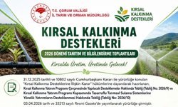 Alaca'da Kırsal Kalkınma Destekleri anlatılacak