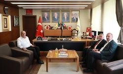 AK Parti İl Başkanı Alar’dan Başkan Şerif Arslan’a ziyaret