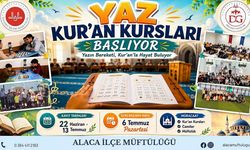 Yaz Kur’an Kursları 6 Temmuz’da başlıyor