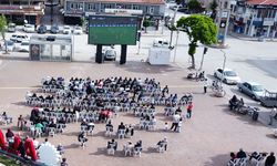 Milli maç heyecanı Alaca’da dev ekranda yaşandı