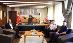İl Jandarma Komutanı Ayvaz’dan Başkan Arslan’a ziyaret