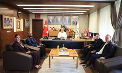 Kalehisar kazı heyetinden Başkan Arslan’a ziyaret