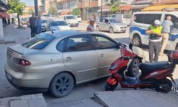 Otomobil ile motosiklet çarpıştı: 2 yaralı