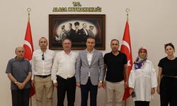 Kızılay’dan Kaymakam Dinçer’e ziyaret
