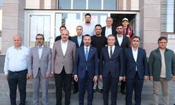Milletvekili Süleyman Şahan’dan Alaca Kaymakamı Dinçer’e ziyaret