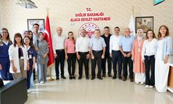 Alaca Devlet Hastanesinin sağlık hizmetleri denetimi tamamlandı