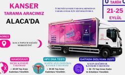 Kanser tarama aracı Alaca’ya geliyor: Ücretsiz hizmet verecek