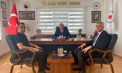 Alaca İlçe Milli Eğitim’den Ticaret Borsası’na ziyaret