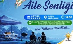 Alaca’da “Aile Şenliği” düzenlenecek