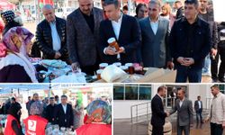 Kızılay öncülüğünde Gazze için yardım kermesi düzenlendi