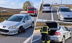 Sanayi Kavşağı’nda kaza: 1 yaralı