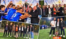 65 köyün katıldığı turnuvada 3. oldular