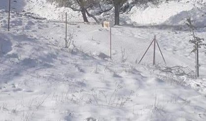 22 Mayıs'da Çorum'a lapa lapa kar yağdı