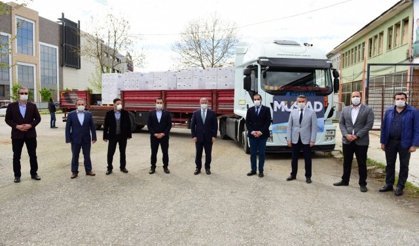 MÜSİAD'dan gıda bankasına yardım
