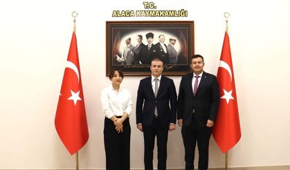 TMO yetkililerinden Kaymakam Dinçer’e ziyaret