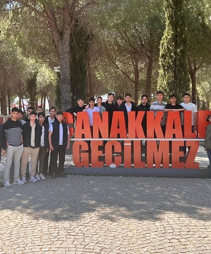 Alacalı gençeler Çanakkale ruhunu yerinde yaşadı