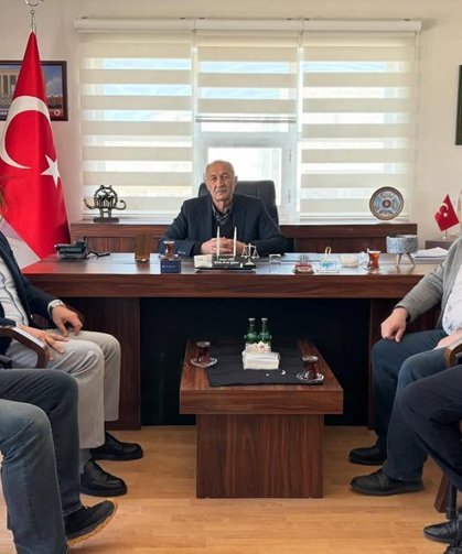 Alaca Şoförler ve Nakliyeciler Odasından Ticaret Borsasına ziyaret