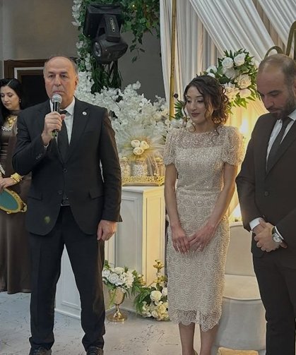 Başkan Şerif Arslan nişan merasimine katıldı
