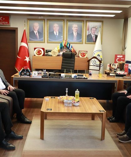 Sanayi ve Teknoloji İl Müdürü Yeşilyurt’tan Alaca Belediyesi’ne ziyaret