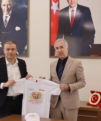 Öğrencilerden Kaymakam Dinçer'e ziyaret