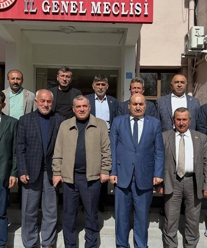 Alaca heyetinden Başkan Bıyık’a hayırlı olsun ziyareti