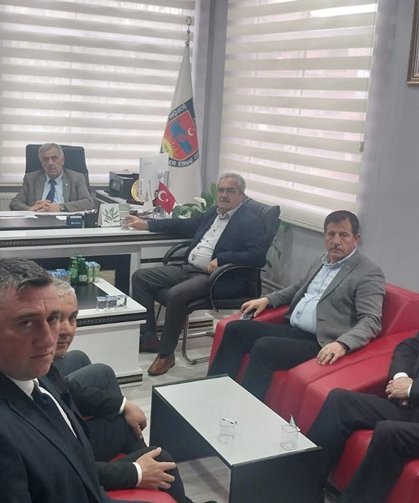 ÇESOB Başkanı Recep Gür’den Mustafa Erbaş'a ziyaret