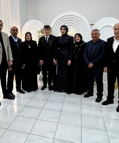 Başkan Arslan, nişan merasimine katıldı