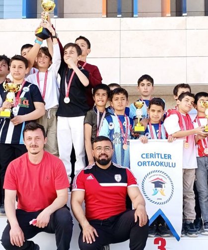 Ceritler Ortaokulu’ndan Bocce’de önemli başarı